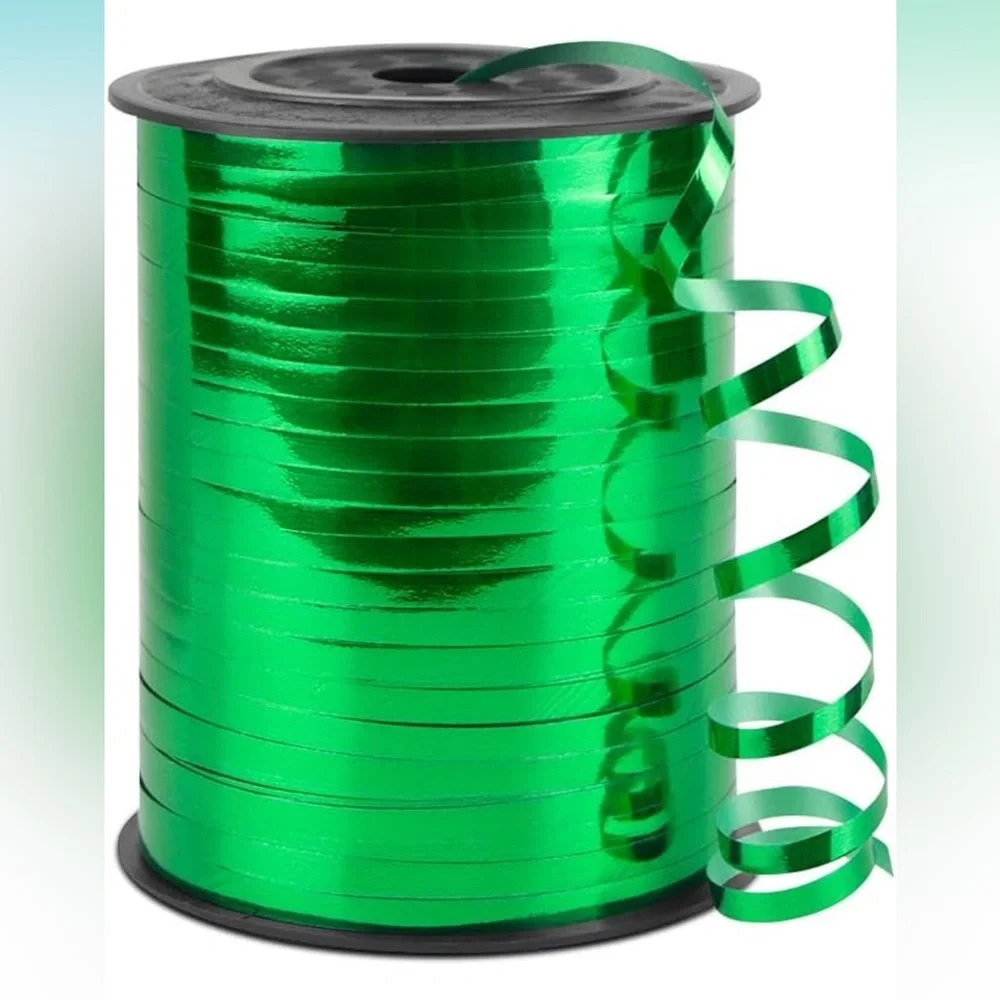 Green Curling Ribbon for Parties